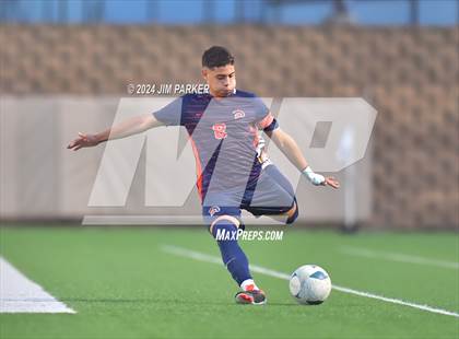 Thumbnail 2 in Flower Mound vs. Seven Lakes (UIL 6A Soccer Final) photogallery.