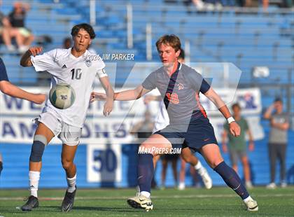 Thumbnail 3 in Flower Mound vs. Seven Lakes (UIL 6A Soccer Final) photogallery.