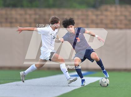 Thumbnail 2 in Flower Mound vs. Seven Lakes (UIL 6A Soccer Final) photogallery.