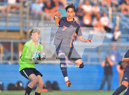 Thumbnail 2 in Flower Mound vs. Seven Lakes (UIL 6A Soccer Final) photogallery.