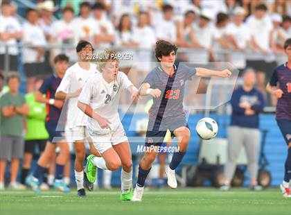 Thumbnail 2 in Flower Mound vs. Seven Lakes (UIL 6A Soccer Final) photogallery.