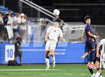 Thumbnail 3 in Flower Mound vs. Seven Lakes (UIL 6A Soccer Final) photogallery.