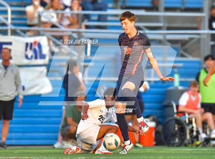 Thumbnail 3 in Flower Mound vs. Seven Lakes (UIL 6A Soccer Final) photogallery.