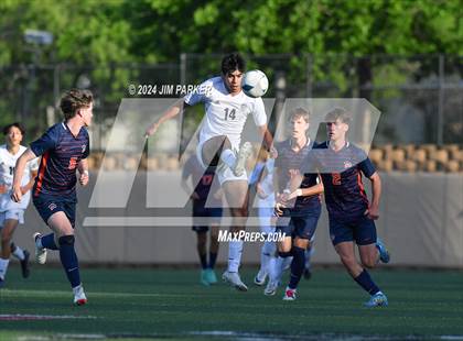 Thumbnail 2 in Flower Mound vs. Seven Lakes (UIL 6A Soccer Final) photogallery.