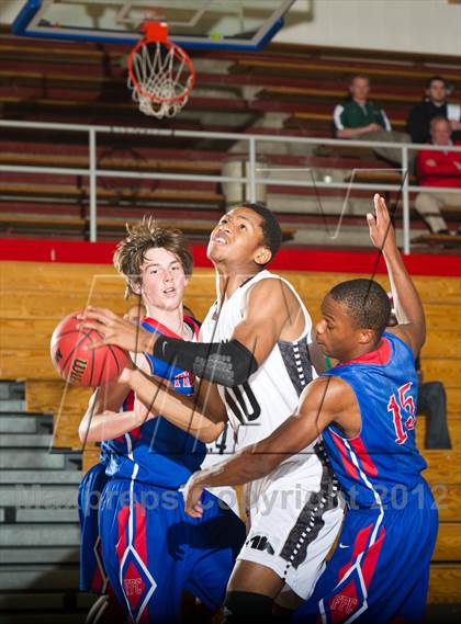 Thumbnail 2 in Fountain-Fort Carson vs. Montbello (Cherry Creek Holiday Classic) photogallery.