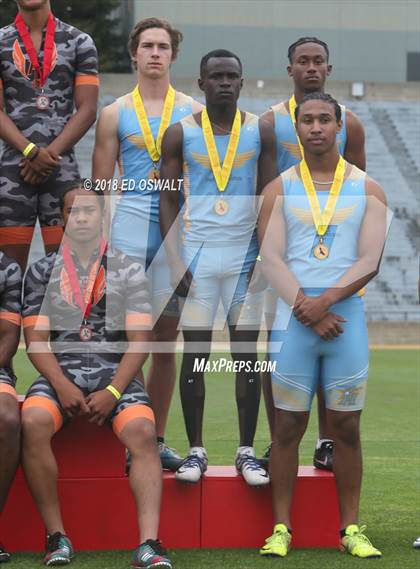 Thumbnail 2 in CIF NCS Meet of Champions (Boys 4x100 Meter Relay) photogallery.