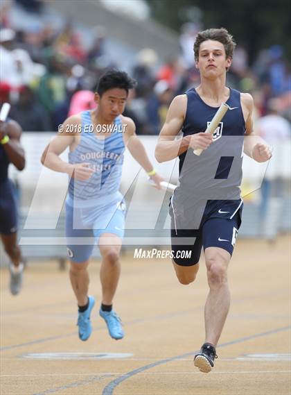 Thumbnail 2 in CIF NCS Meet of Champions (Boys 4x100 Meter Relay) photogallery.