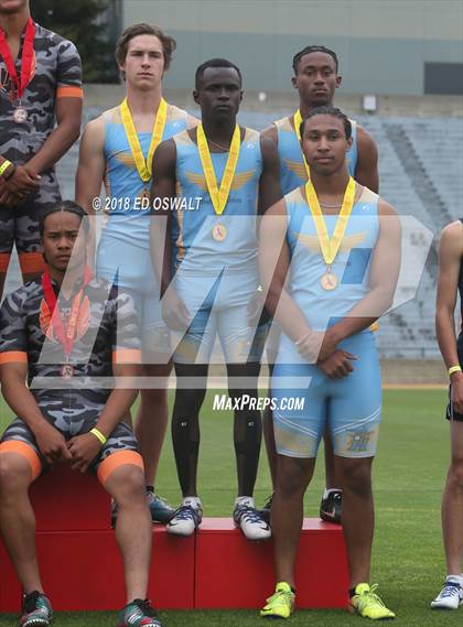 Thumbnail 1 in CIF NCS Meet of Champions (Boys 4x100 Meter Relay) photogallery.