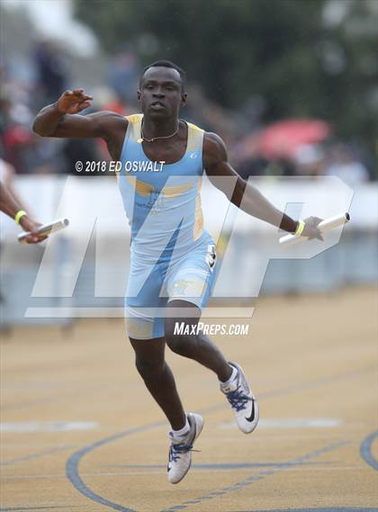 Thumbnail 2 in CIF NCS Meet of Champions (Boys 4x100 Meter Relay) photogallery.