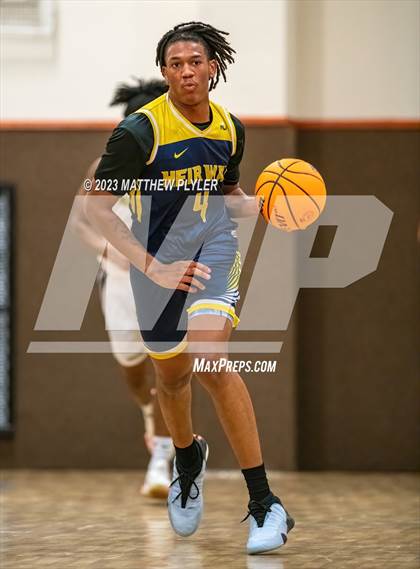 Thumbnail 2 in Rock Creek Christian Academy vs Heirway Christian Academy (Veterans Showcase) photogallery.