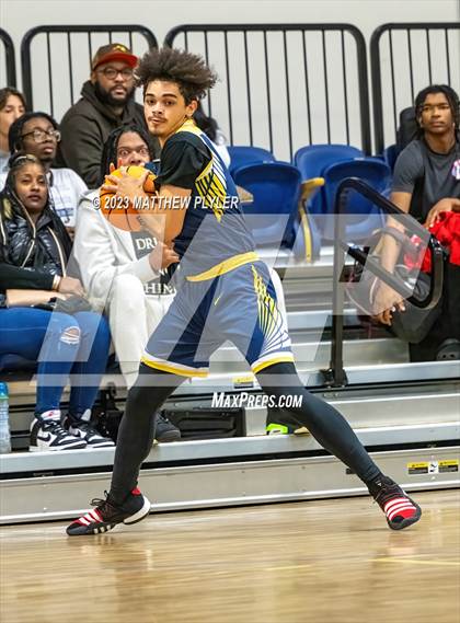 Thumbnail 1 in Rock Creek Christian Academy vs Heirway Christian Academy (Veterans Showcase) photogallery.