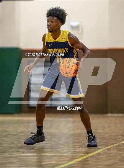 Thumbnail 1 in Rock Creek Christian Academy vs Heirway Christian Academy (Veterans Showcase) photogallery.
