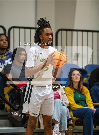 Thumbnail 3 in Rock Creek Christian Academy vs Heirway Christian Academy (Veterans Showcase) photogallery.
