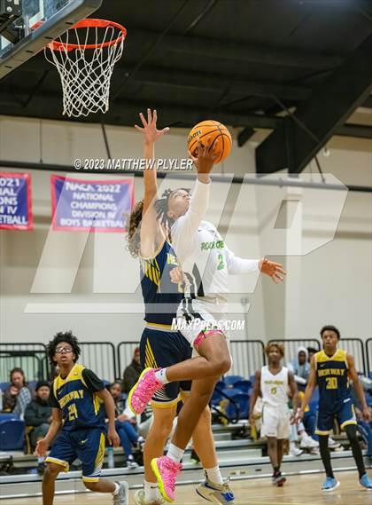 Thumbnail 1 in Rock Creek Christian Academy vs Heirway Christian Academy (Veterans Showcase) photogallery.
