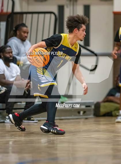 Thumbnail 3 in Rock Creek Christian Academy vs Heirway Christian Academy (Veterans Showcase) photogallery.