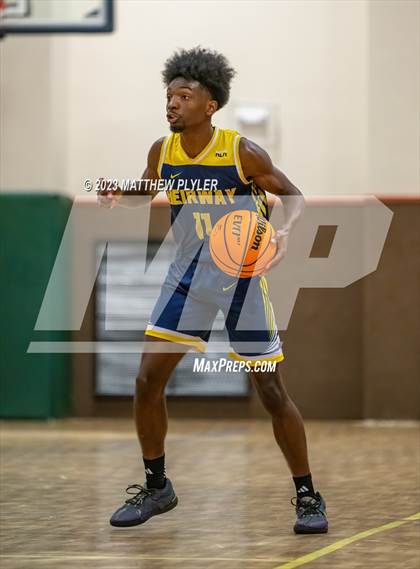 Thumbnail 3 in Rock Creek Christian Academy vs Heirway Christian Academy (Veterans Showcase) photogallery.