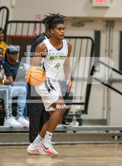 Thumbnail 1 in Rock Creek Christian Academy vs Heirway Christian Academy (Veterans Showcase) photogallery.
