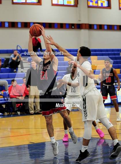 Thumbnail 2 in Holy Trinity vs St. Francis Prep (Tom Crotty Classic) photogallery.