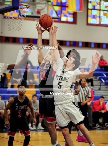 Thumbnail 3 in Holy Trinity vs St. Francis Prep (Tom Crotty Classic) photogallery.
