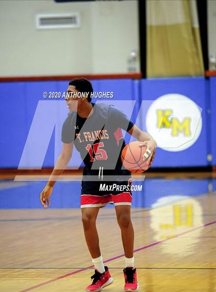 Thumbnail 3 in Holy Trinity vs St. Francis Prep (Tom Crotty Classic) photogallery.