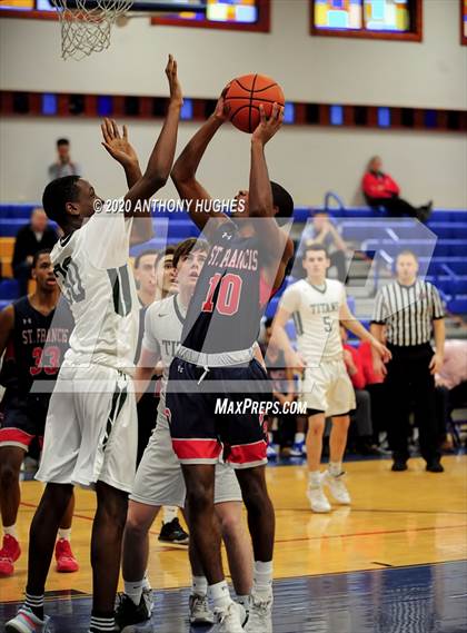Thumbnail 1 in Holy Trinity vs St. Francis Prep (Tom Crotty Classic) photogallery.