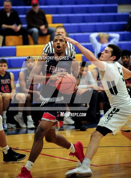 Thumbnail 3 in Holy Trinity vs St. Francis Prep (Tom Crotty Classic) photogallery.