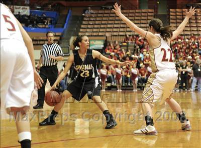 Thumbnail 3 in Stockdale vs. Clovis West (CIF CS D1 Final) photogallery.