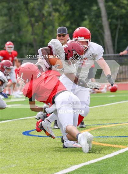 Thumbnail 2 in Brockton @ St. John's (scrimmage) photogallery.