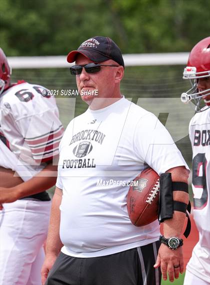 Thumbnail 3 in Brockton @ St. John's (scrimmage) photogallery.