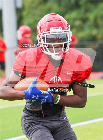 Thumbnail 1 in Brockton @ St. John's (scrimmage) photogallery.