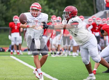 Thumbnail 2 in Brockton @ St. John's (scrimmage) photogallery.