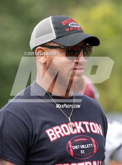 Thumbnail 2 in Brockton @ St. John's (scrimmage) photogallery.