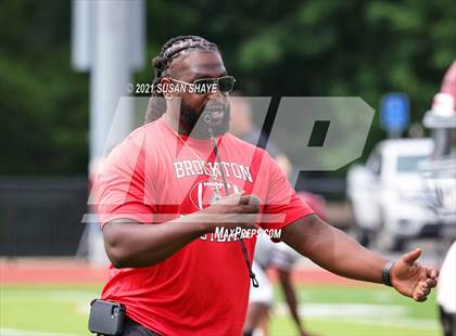 Thumbnail 1 in Brockton @ St. John's (scrimmage) photogallery.