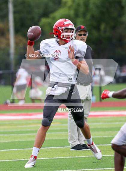 Thumbnail 2 in Brockton @ St. John's (scrimmage) photogallery.