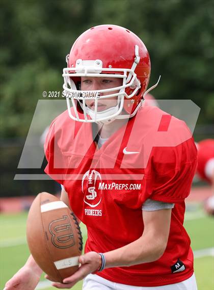 Thumbnail 2 in Brockton @ St. John's (scrimmage) photogallery.