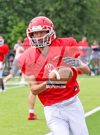 Thumbnail 2 in Brockton @ St. John's (scrimmage) photogallery.