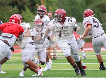 Thumbnail 2 in Brockton @ St. John's (scrimmage) photogallery.