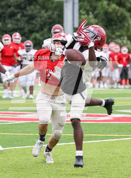 Thumbnail 1 in Brockton @ St. John's (scrimmage) photogallery.