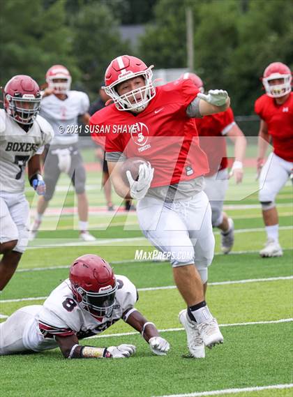 Thumbnail 3 in Brockton @ St. John's (scrimmage) photogallery.