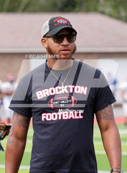 Thumbnail 1 in Brockton @ St. John's (scrimmage) photogallery.
