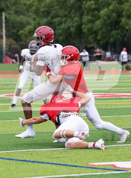 Thumbnail 1 in Brockton @ St. John's (scrimmage) photogallery.