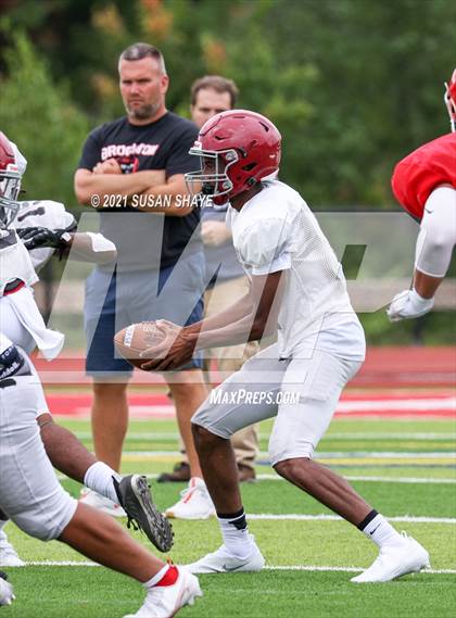 Thumbnail 1 in Brockton @ St. John's (scrimmage) photogallery.