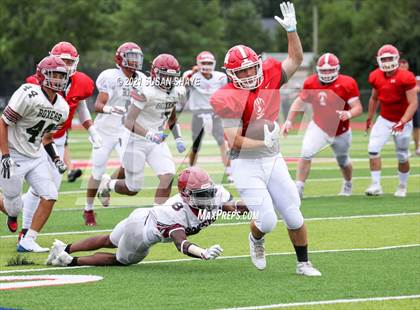 Thumbnail 2 in Brockton @ St. John's (scrimmage) photogallery.