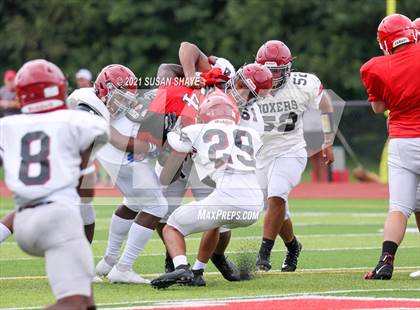 Thumbnail 3 in Brockton @ St. John's (scrimmage) photogallery.