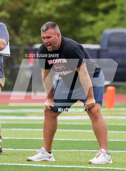 Thumbnail 3 in Brockton @ St. John's (scrimmage) photogallery.