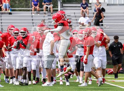 Thumbnail 2 in Brockton @ St. John's (scrimmage) photogallery.