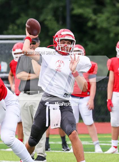 Thumbnail 3 in Brockton @ St. John's (scrimmage) photogallery.