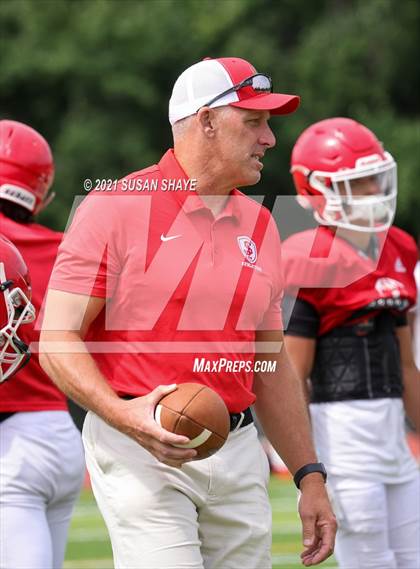 Thumbnail 1 in Brockton @ St. John's (scrimmage) photogallery.
