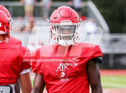 Thumbnail 1 in Brockton @ St. John's (scrimmage) photogallery.