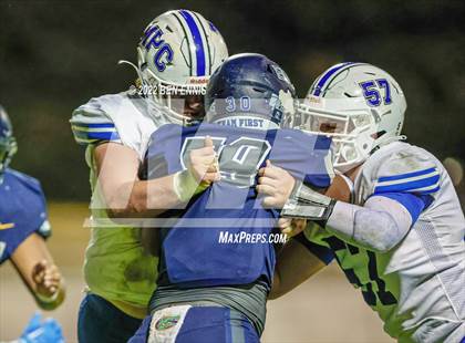 Thumbnail 3 in Mount Paran Christian vs Eagle's Landing Christian Academy (GHSA 2A First Round Playoff) photogallery.